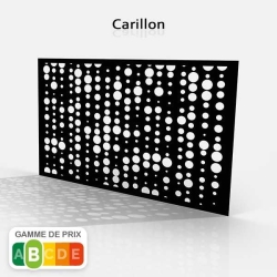 Tôle motif géométrique Carillon 2:1